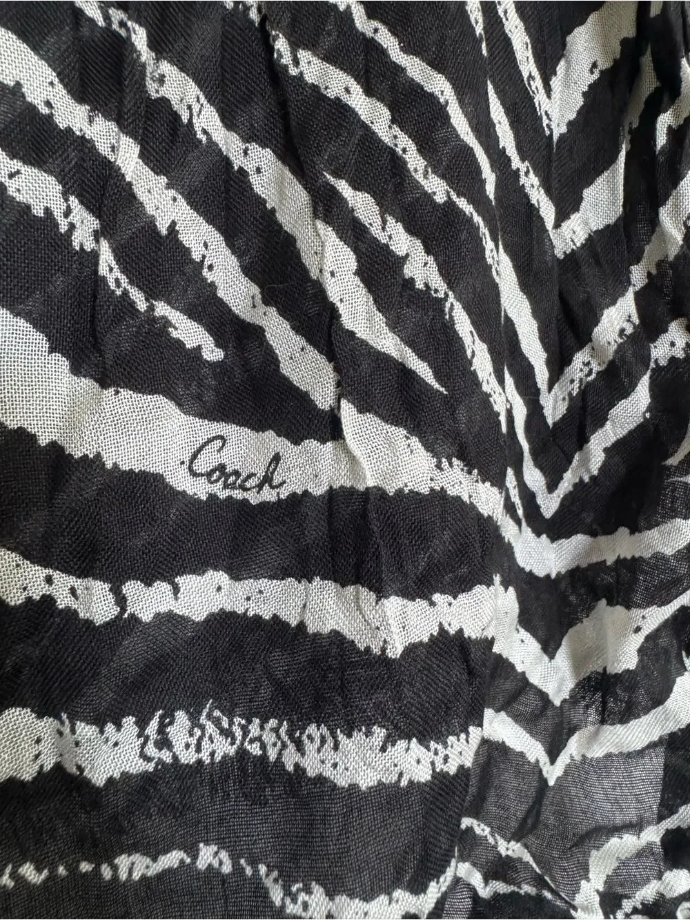 Coach stunning black